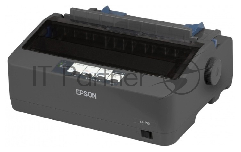 Матричный принтер Epson LX-350 A4, 9pin, серый (LPT, COM, USB)