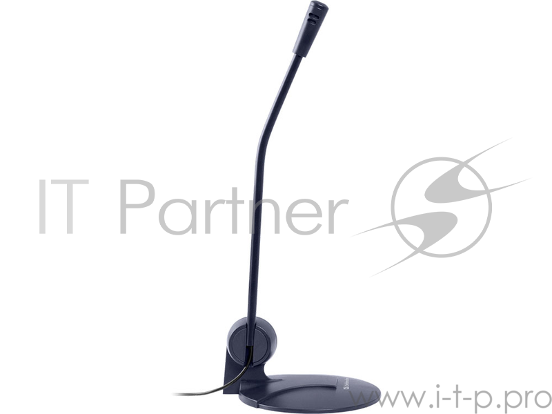 Наушники Defender MIC-117 черный, кабель 1.8 м {Микрофон компьютерный} 64117