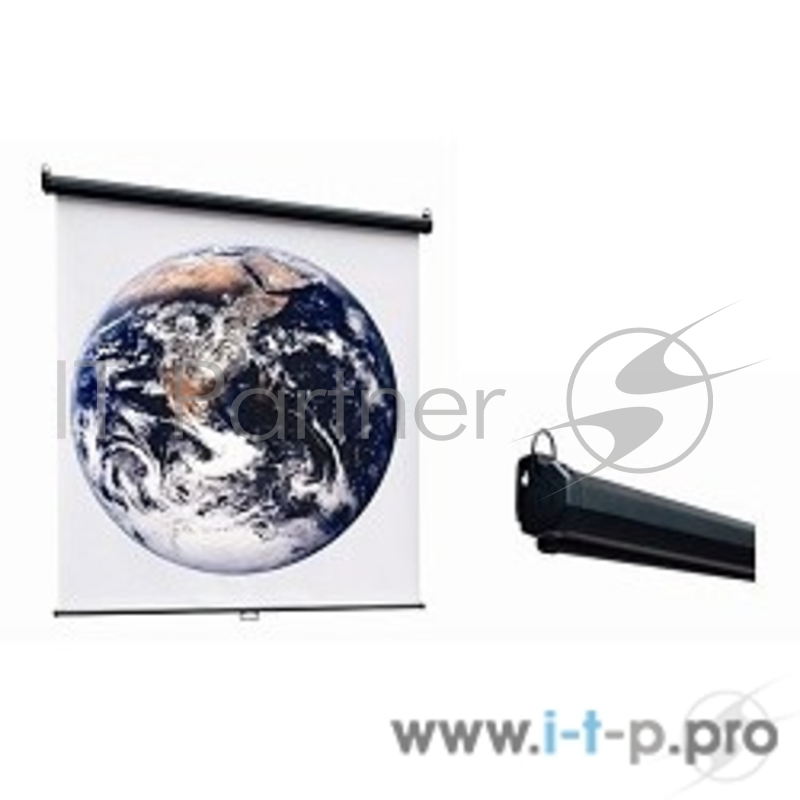 Аксессуар для проектора - экран ScreenMedia Economy-P SPM-1101, 150x150см, матовый, белый, настенный