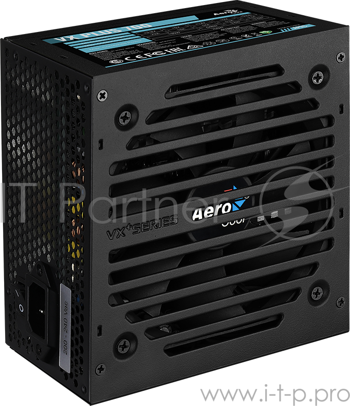 Блок питания Aerocool 700W VX-700 PLUS (24+4+4pin) 120mm fan 3xSATA RTL