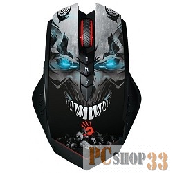 Мышь A4Tech Bloody R8/R80 Gaming USB (Черный с рисунком) ,8 кн., 3200 dpi 836944