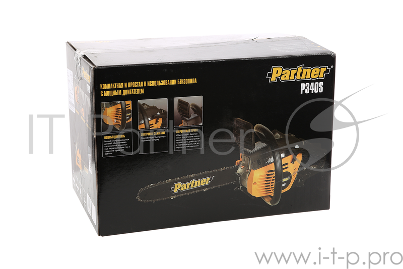 Бензопила Бензопила Partner P340S (35см 3/8 1,3 52) 9666990-01