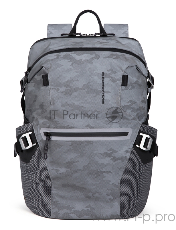Рюкзак Piquadro CA5494PQM/CAMOREFGR серый камуфляж нейлон