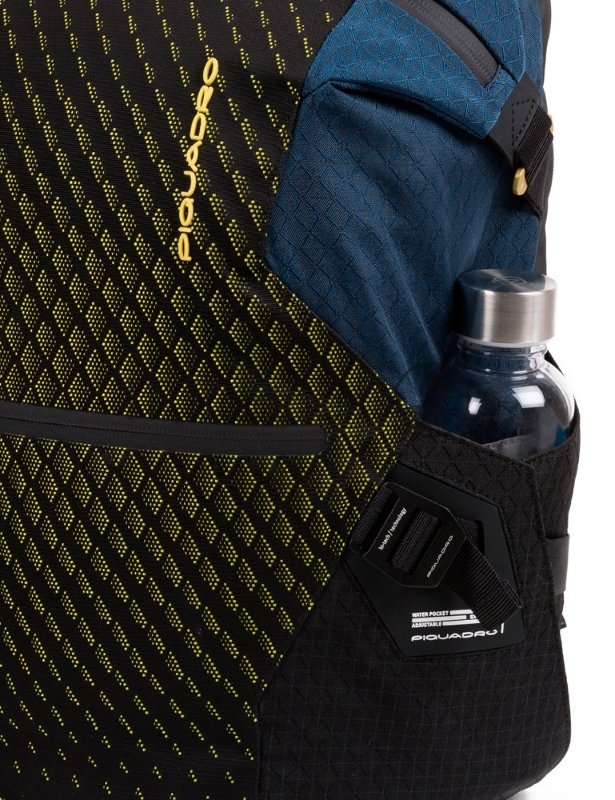 Рюкзак Piquadro PQ-Y CA5115PQY/BLG синий/желтый текстиль