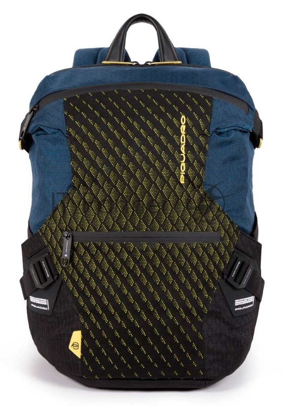 Рюкзак Piquadro PQ-Y CA5116PQY/BLG синий/желтый текстиль