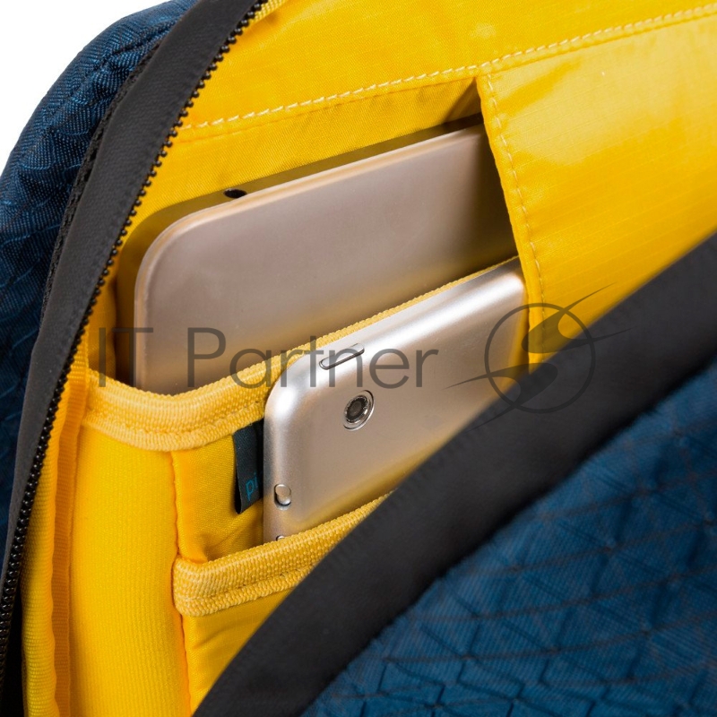 Рюкзак Piquadro PQ-Y CA5116PQY/BLG синий/желтый текстиль