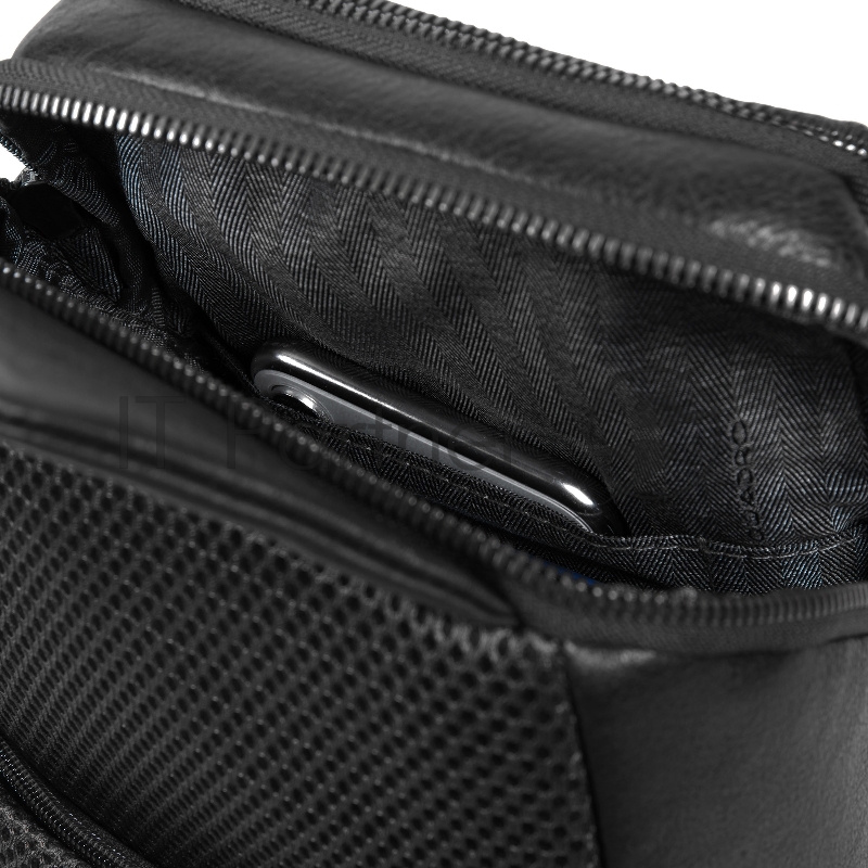 Рюкзак унисекс Piquadro B2S CA5107B2S/N черный натур.кожа