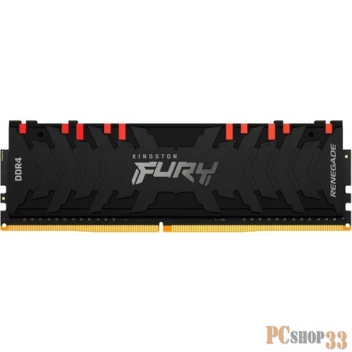 Оперативная память Kingston DRAM 32GB 3000MHz DDR4 CL16 DIMM FURY Renegade RGB EAN: 740617321838