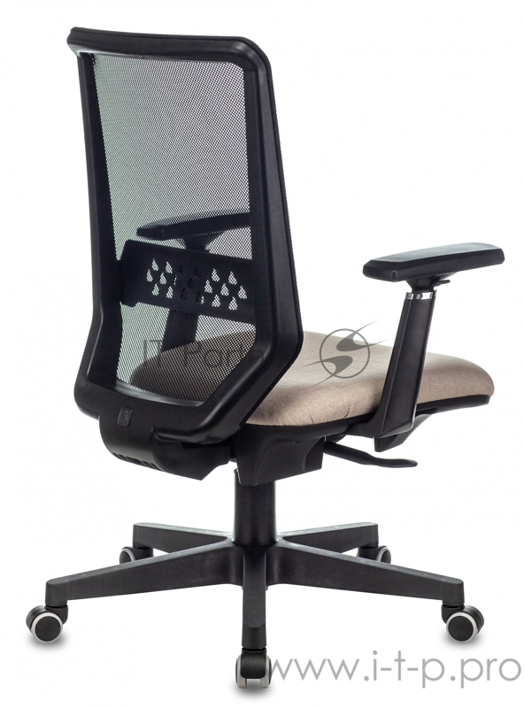 Кресло руководителя Бюрократ EXPERT черный TW-01 сиденье бежевый 38-402 сетка/ткань с подголов. крестовина пластик