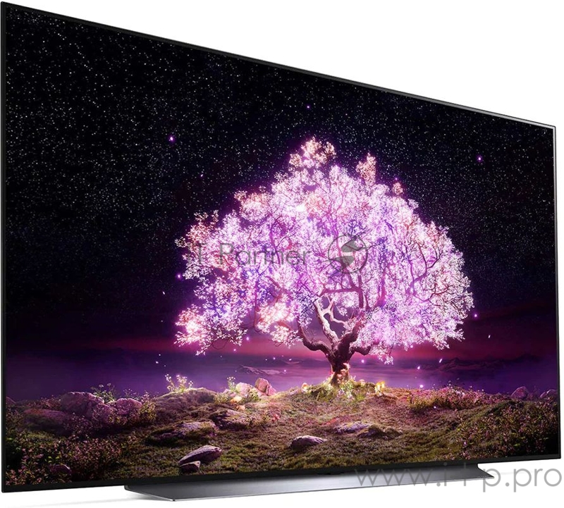 Телевизор OLED LG 82 OLED83C1RLA черный/Ultra HD/50Hz/DVB-T/DVB-T2/DVB-C/DVB TV (RUS)