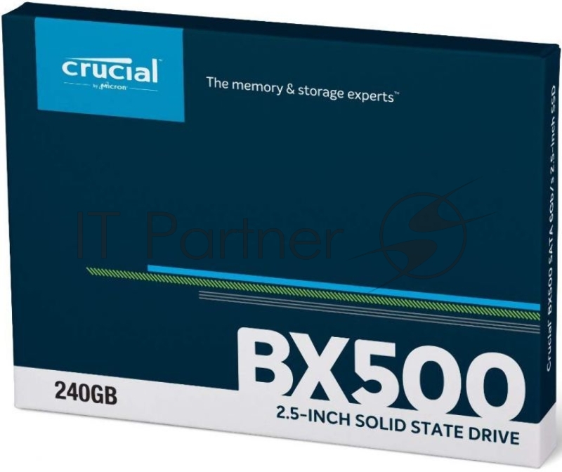 SSD диск 240ГБ 2.5 Crucial BX500 CT240BX500SSD1 (SATA III)