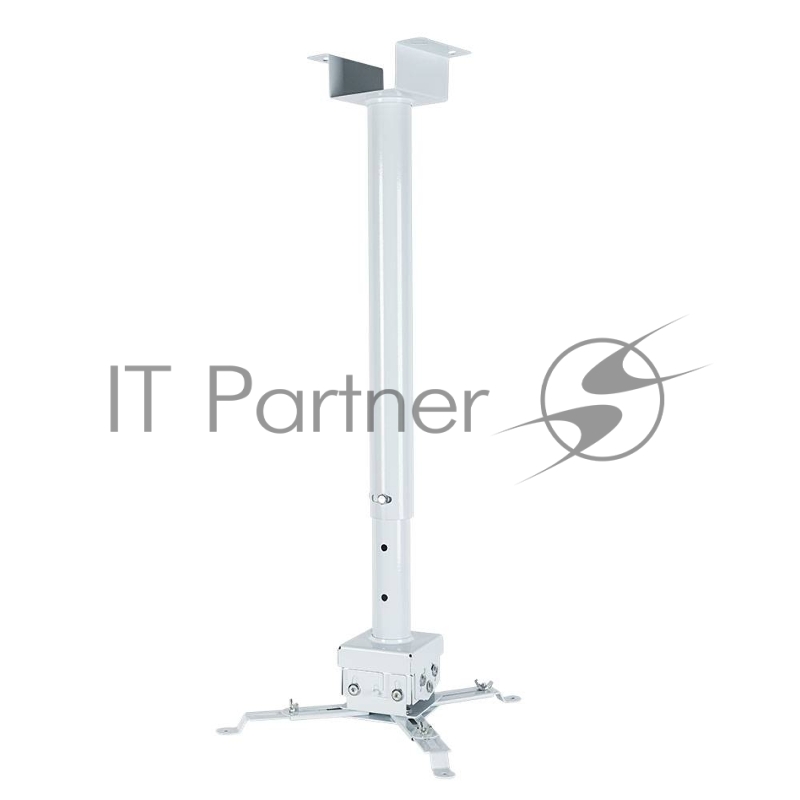 Кронштейн для проекторов VLK TRENTO-85w Белый, потолочный, max 15 кг, 3 ст своб/, наклон ±15°, от потолка 750-1500 мм