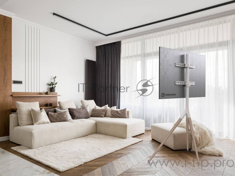 Стойка для ТВ и сенсорных панелей ONKRON TS1220 32-65, белый