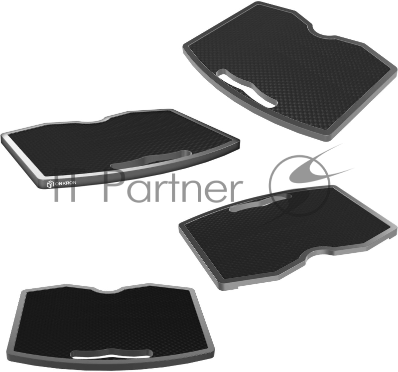 Полка для мобильной стойки ONKRON APT-1881, черный