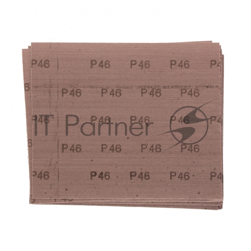 Шлифлист СИБРТЕХ на тканевой основе, P 46 230 х 280 мм, 10 шт. 756357