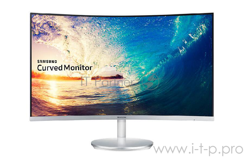 ЖК-монитор 27.0 Samsung C27F591FDI LC27F591FDIXCI 1920x1080, 4мс (GtG), серо-белый (D-Sub, HDMI, DP, MM)