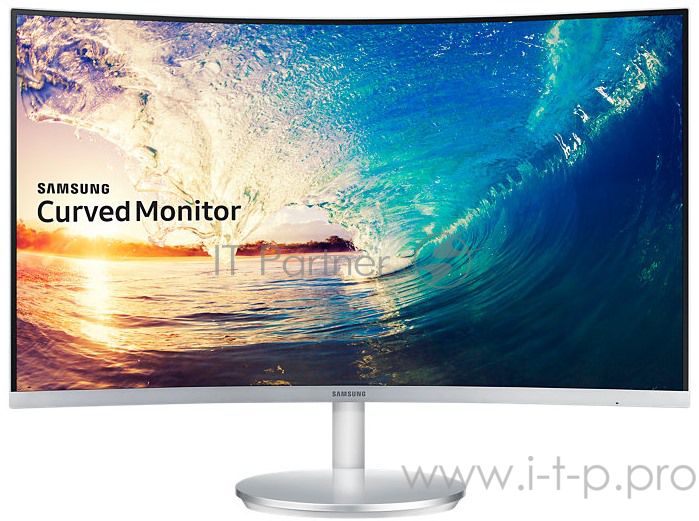 ЖК-монитор 27.0 Samsung C27F591FDI LC27F591FDIXCI 1920x1080, 4мс (GtG), серо-белый (D-Sub, HDMI, DP, MM)