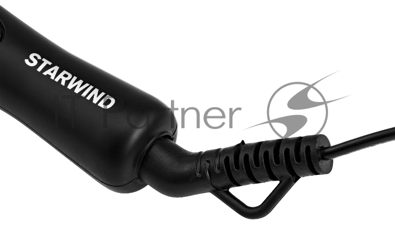 Щипцы Starwind SHS 7035 30Вт макс.темп.:200С покрытие:турмалиновое черный/фиолетовый