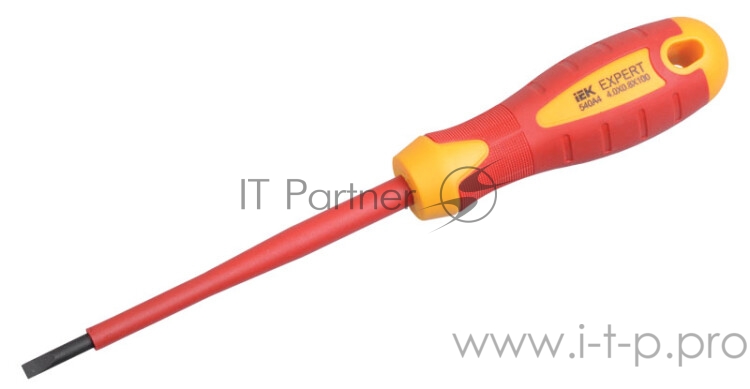 Отвертка шлицевая Expert 5.5х1.0х125мм 1000В ИЭК TSC-2SL-5125
