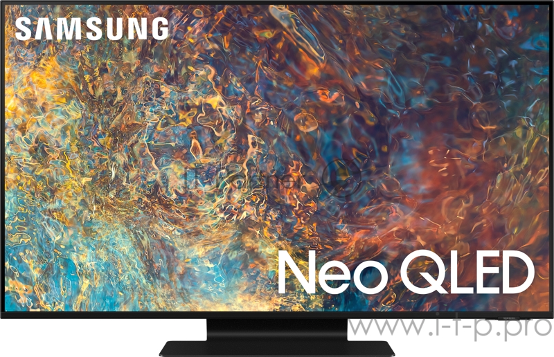 Телевизор QLED Samsung 50 QE50QN90AAUXRU Q черный/Ultra HD/120Hz/DVB-T2/DVB-C/DVB-S2/U TV (RUS)