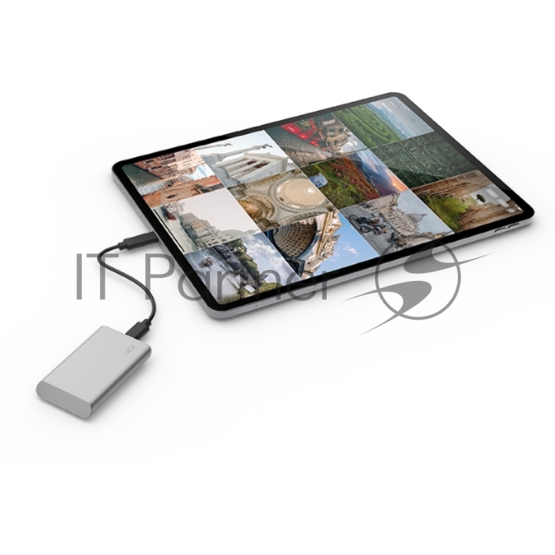 Внешний твердотельный накопитель LaCie Portable SSD v2 STKS1000400 1000ГБ 2.5 USB 3.1 Black