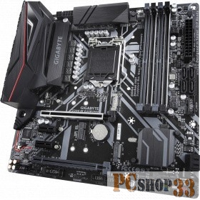 Мат. плата Socket1151 GIGABYTE Z390 M GAMING (iZ390, 4xDDR4, M.2, SATA III, RAID, PCI-E, DVI, HDMI, 1Гбит LAN, USB3.1, mATX)