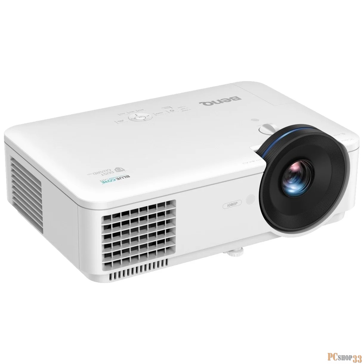 Проектор BenQ LH720 FHD (1920x1080) 4000 AL, Bluecore Lazer, 20000h, Dust Guard Pro, 90% Rec.709, TrueBlack, Light sensor, 1.5x, TR 1.38~2.14, HDMIx2/ MHLx1, Lan Control, Vertical L/S, White