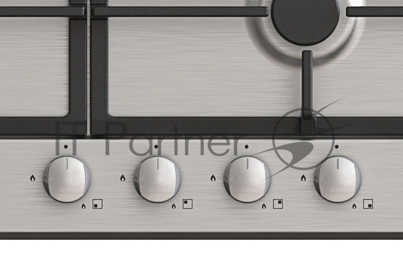 Газовая варочная поверхность Candy Timeless CHG6BF4WX нержавеющая сталь