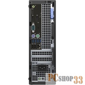 Компьютер Dell OptiPlex 5050 SFF 5050-8192 (Core i7 7700-3.60ГГц, 8ГБ, 500ГБ, HDG, DVDRW, LAN, W10 Pro) + клавиатура + мышь