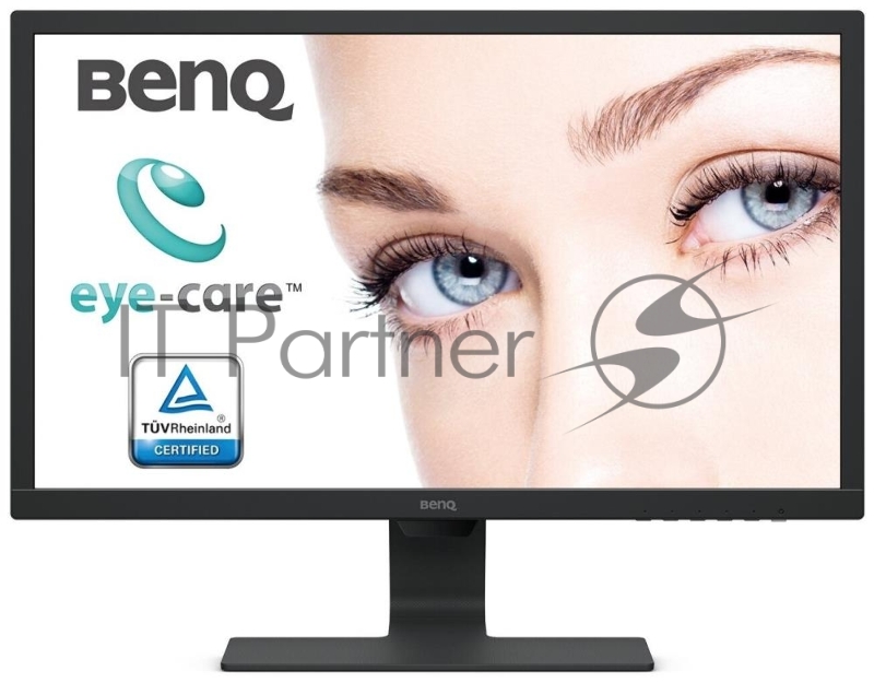 Монитор BENQ 24 BL2483 TN LED 1920x1080 1ms 16:9 250 cd/m2 1000:1 12M:1 170/160 D-sub DVI HDMI Flicker-free Black
