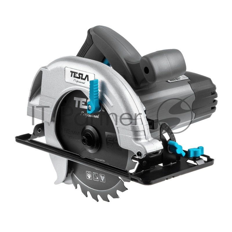 Пила циркулярная TESLA TCS1400 1400Вт 4800об/мин 185x20мм макс.пропил 63мм