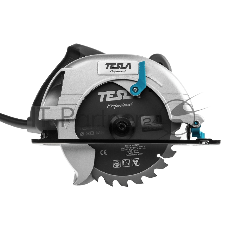 Пила циркулярная TESLA TCS1400 1400Вт 4800об/мин 185x20мм макс.пропил 63мм