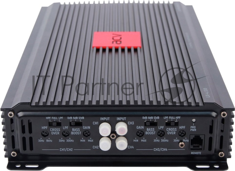 Усилитель автомобильный ACV LX-4.130 четырехканальный