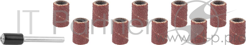Насадка STAYER 29919-H10 цилиндр шлифовальный абразивный с оправкой d6.25мм P80/120 10шт.