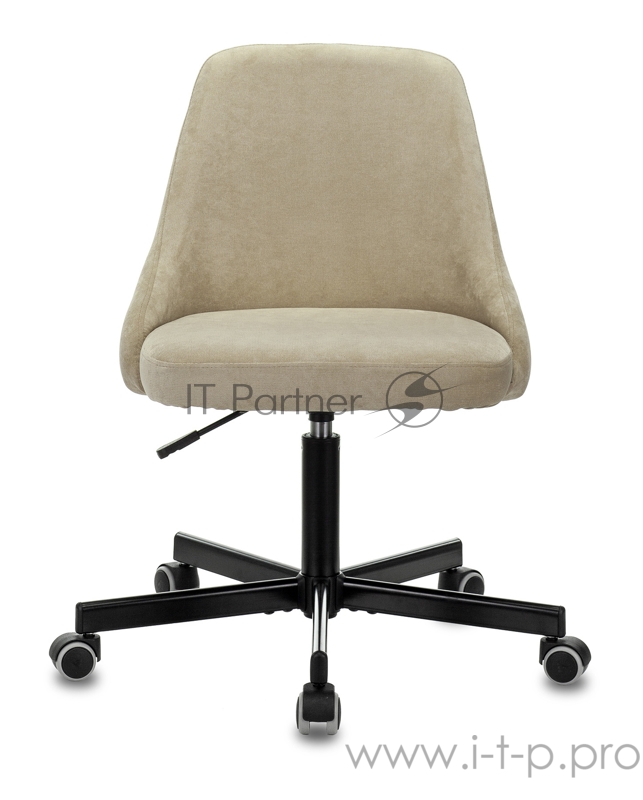 Кресло Бюрократ CH-340M песочный Light-21 крестовина металл