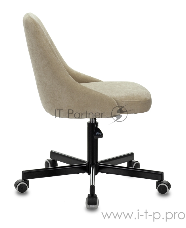 Кресло Бюрократ CH-340M песочный Light-21 крестовина металл