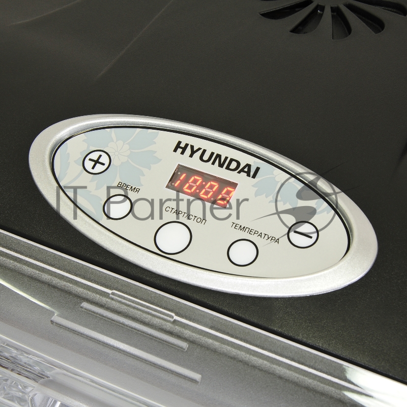 Сушка для фруктов и овощей Hyundai HYFD-P1801 18под. 700Вт черный