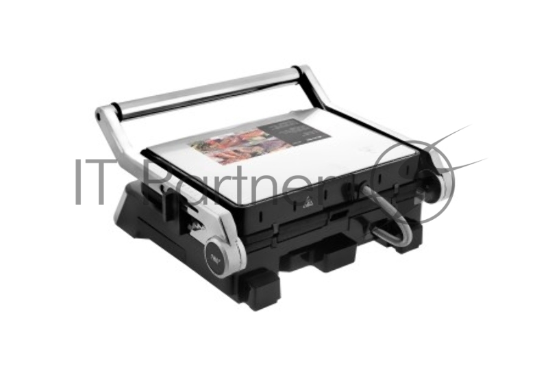 Электрический гриль-пресс BRAYER BR2006, 2000 Вт, съем.пласт, LCD-дисп, рифл.пласт 29*23см, темп 230