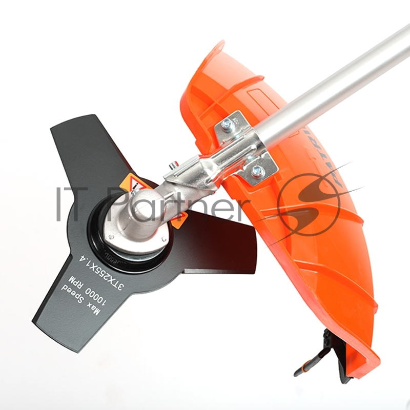 Электро и Бензокосы, Триммеры Бензотриммер PATRIOT PT 555 (1+1) 250106230 {раб. объем 52сс, 3.0 л.с., в комплекте полуавтоматическая катушка Comfort с быстрой заправкой, 3-х лопастной и 40-зубовый диск - диам.диска 25.5см, леска