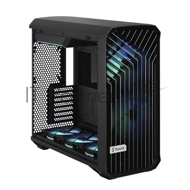 Корпус Fractal Design Torrent Black RGB TG Light Tint / E-ATX, TG, 2x3.5, 4x2.5, 7xPCI, 1xUSB-C, 2xUSB3.0 / 2x180mm, 3x140mm ARGB fans inc. / FD-C-TOR1A-04