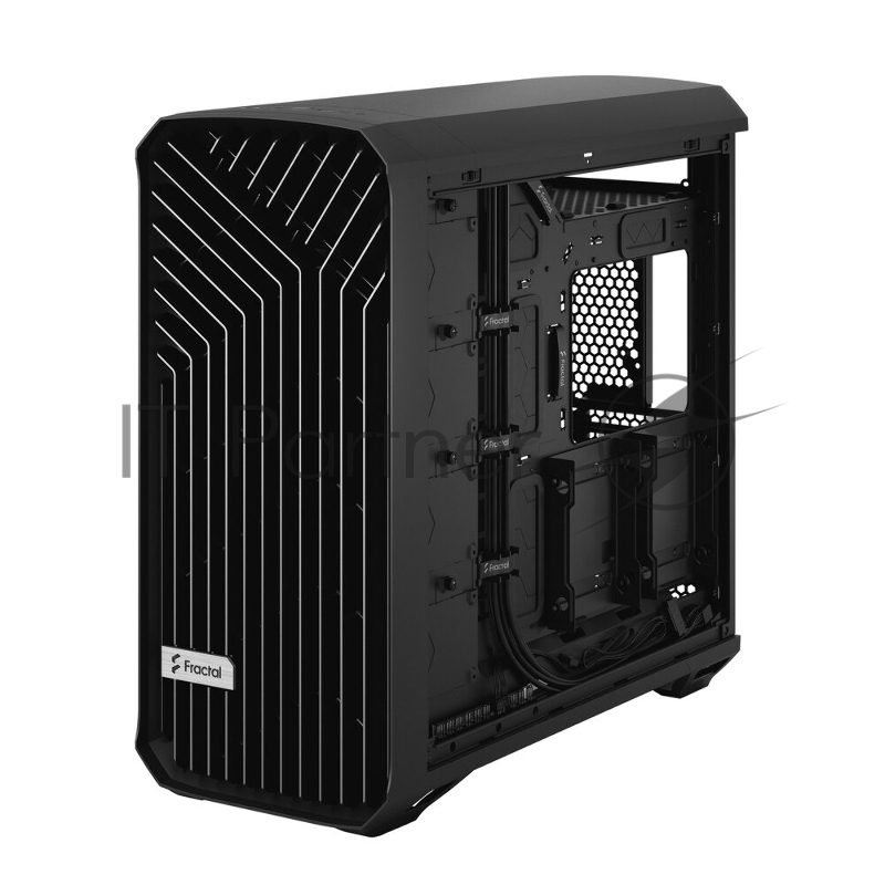 Корпус Fractal Design Torrent Black Solid / E-ATX, 2x3.5, 4x2.5, 7xPCI, 1xUSB-C, 2xUSB3.0 / 2x180mm, 3x140mm fans inc. / FD-C-TOR1A-05