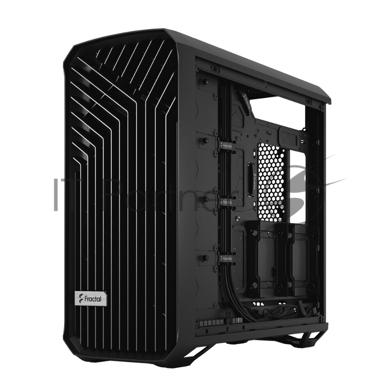 Корпус Fractal Design Torrent Black Solid / E-ATX, 2x3.5, 4x2.5, 7xPCI, 1xUSB-C, 2xUSB3.0 / 2x180mm, 3x140mm fans inc. / FD-C-TOR1A-05