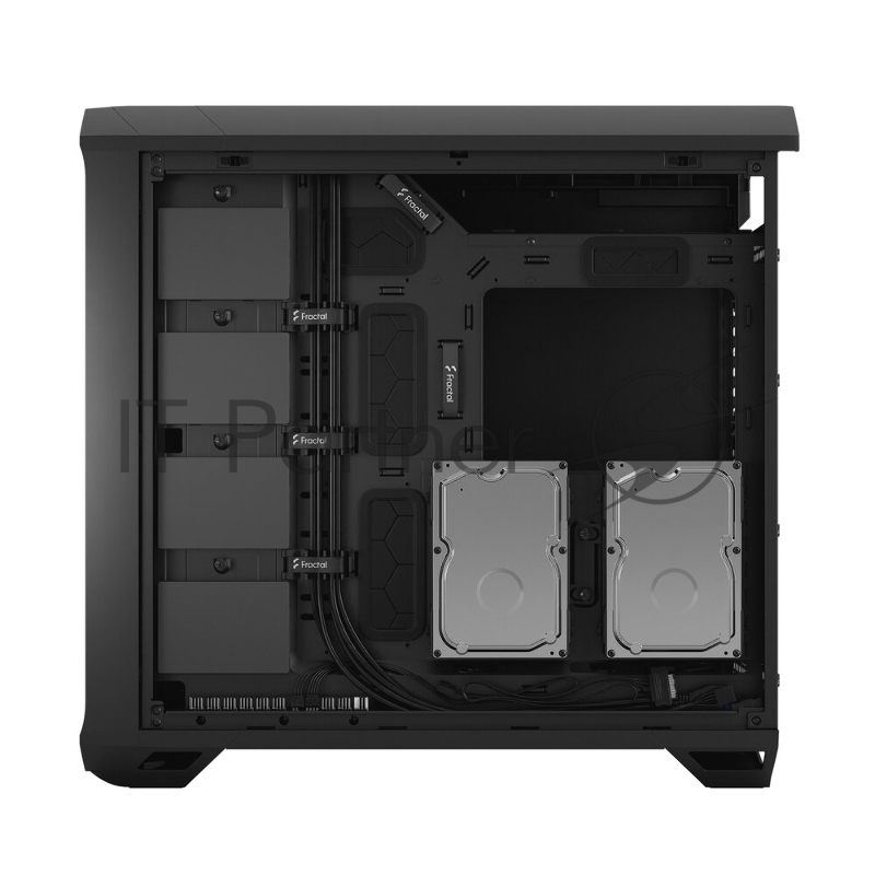 Корпус Fractal Design Torrent Black Solid / E-ATX, 2x3.5, 4x2.5, 7xPCI, 1xUSB-C, 2xUSB3.0 / 2x180mm, 3x140mm fans inc. / FD-C-TOR1A-05