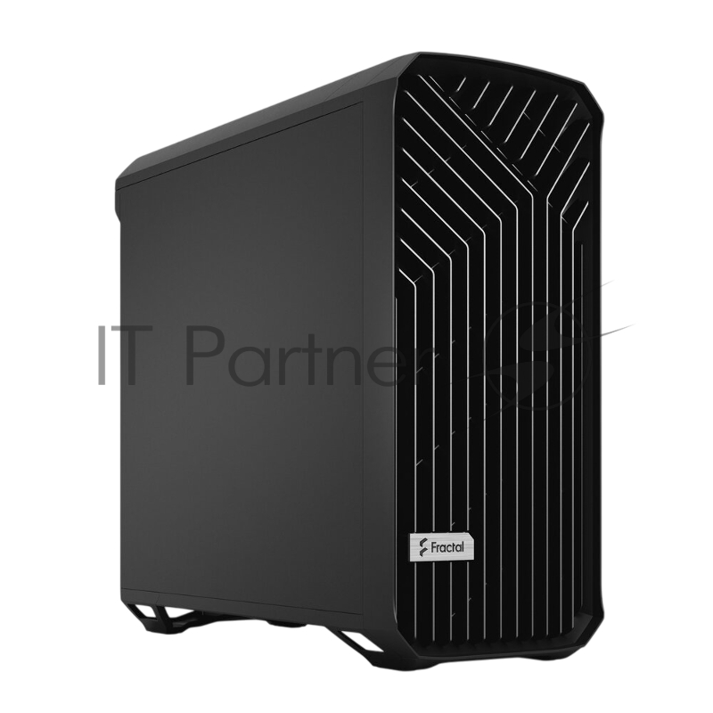 Корпус Fractal Design Torrent Black Solid / E-ATX, 2x3.5, 4x2.5, 7xPCI, 1xUSB-C, 2xUSB3.0 / 2x180mm, 3x140mm fans inc. / FD-C-TOR1A-05