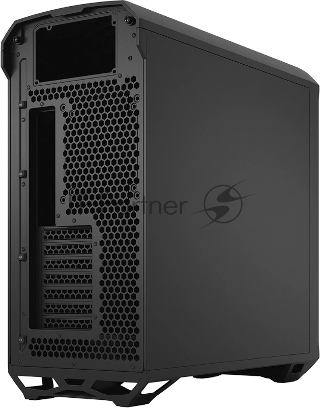 Корпус Fractal Design Torrent Black Solid / E-ATX, 2x3.5, 4x2.5, 7xPCI, 1xUSB-C, 2xUSB3.0 / 2x180mm, 3x140mm fans inc. / FD-C-TOR1A-05