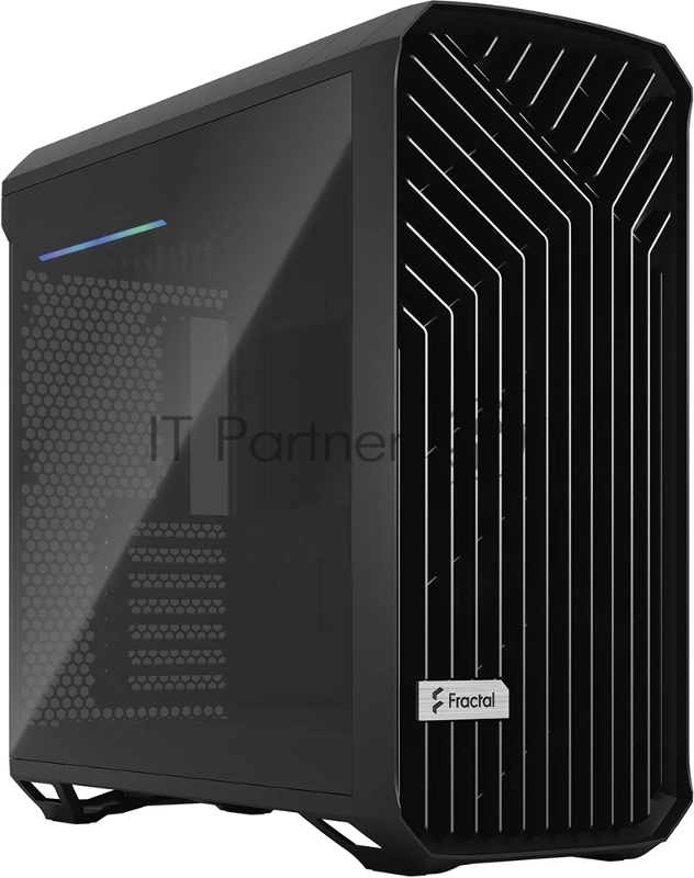 Корпус Fractal Design Torrent Black TG Dark Tint / E-ATX, TG, 2x3.5, 4x2.5, 7xPCI, 1xUSB-C, 2xUSB3.0 / 2x180mm, 3x140mm fans inc. / FD-C-TOR1A-06