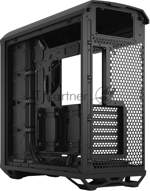 Корпус Fractal Design Torrent Black TG Dark Tint / E-ATX, TG, 2x3.5, 4x2.5, 7xPCI, 1xUSB-C, 2xUSB3.0 / 2x180mm, 3x140mm fans inc. / FD-C-TOR1A-06
