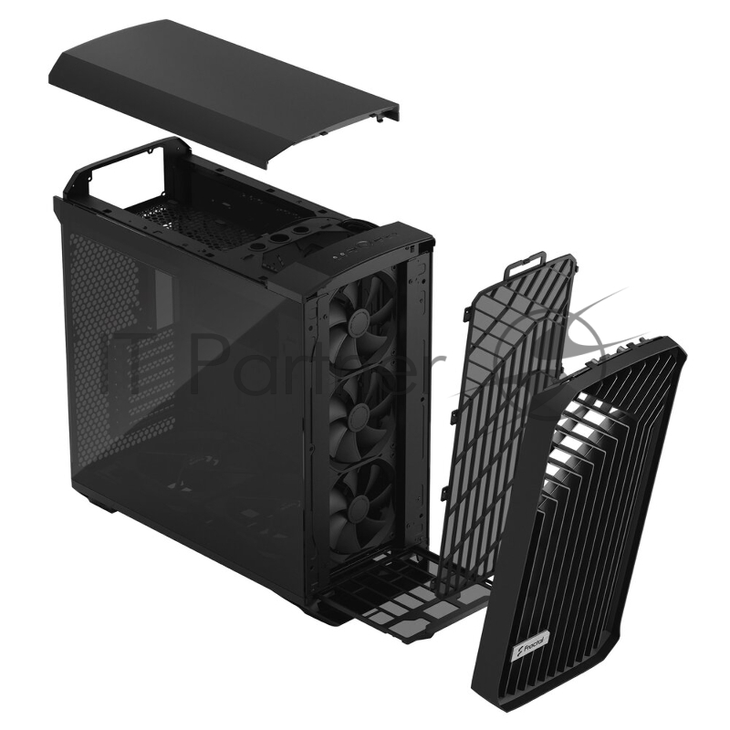 Корпус Fractal Design Torrent Black TG Dark Tint / E-ATX, TG, 2x3.5, 4x2.5, 7xPCI, 1xUSB-C, 2xUSB3.0 / 2x180mm, 3x140mm fans inc. / FD-C-TOR1A-06