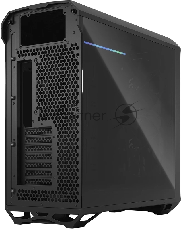 Корпус Fractal Design Torrent Black TG Dark Tint / E-ATX, TG, 2x3.5, 4x2.5, 7xPCI, 1xUSB-C, 2xUSB3.0 / 2x180mm, 3x140mm fans inc. / FD-C-TOR1A-06