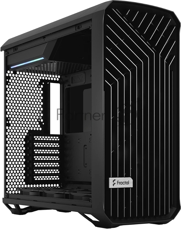 Корпус Fractal Design Torrent Black TG Dark Tint / E-ATX, TG, 2x3.5, 4x2.5, 7xPCI, 1xUSB-C, 2xUSB3.0 / 2x180mm, 3x140mm fans inc. / FD-C-TOR1A-06